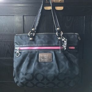 Coach Poppy Art Signature Tote F10933-15331